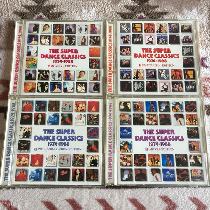 スーパー ダンス クラシックス 1974-1988 CD13枚 POPS 洋楽