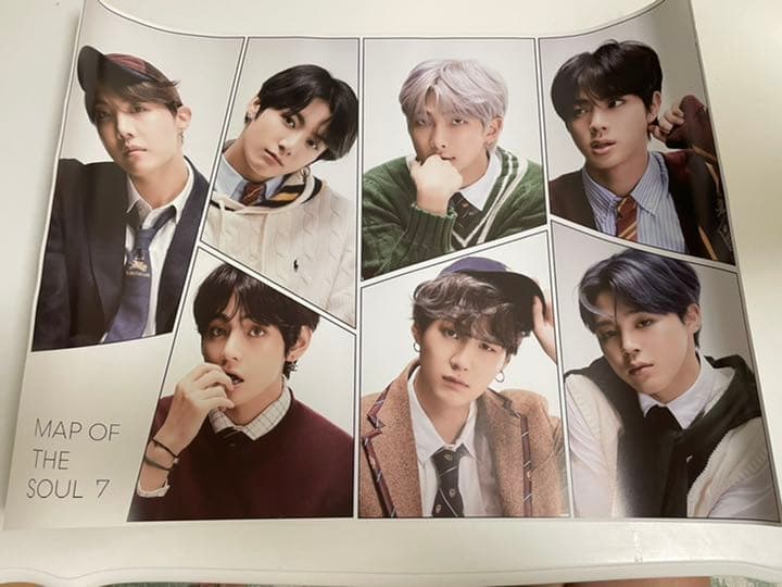 BTS MAPOFTHESOUL7 4形態 ポスター 4枚のみ