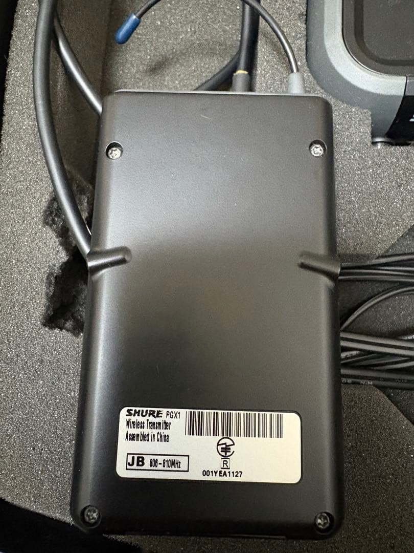 SHURE PGX4 ギター　ワイヤレスシステム