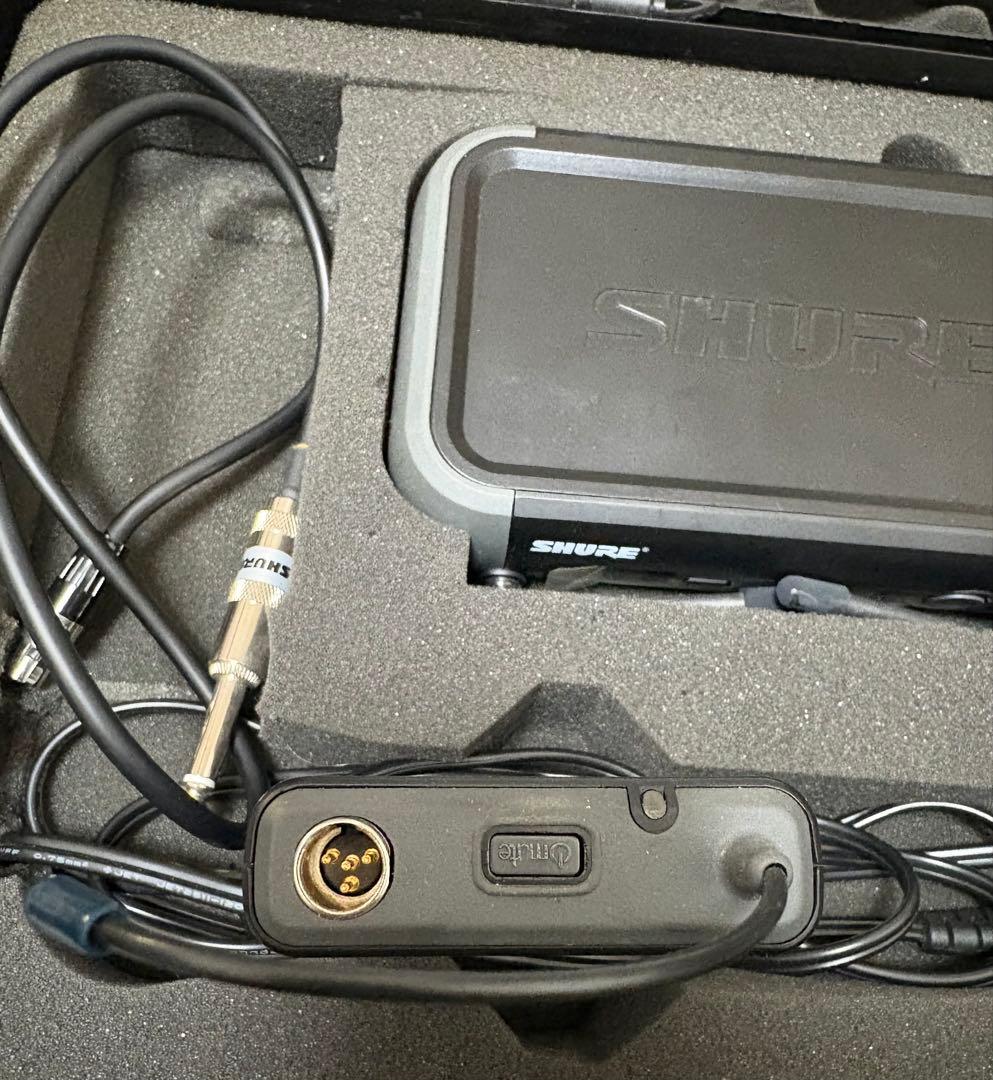 SHURE PGX4 ギター　ワイヤレスシステム