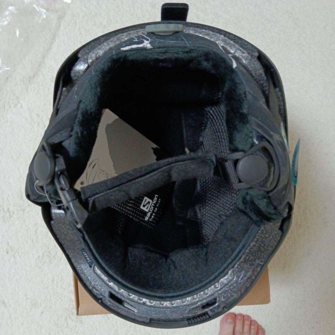 【新品試着のみ】サロモン スキー スノーボード ヘルメットSPELL+ Mサイズ