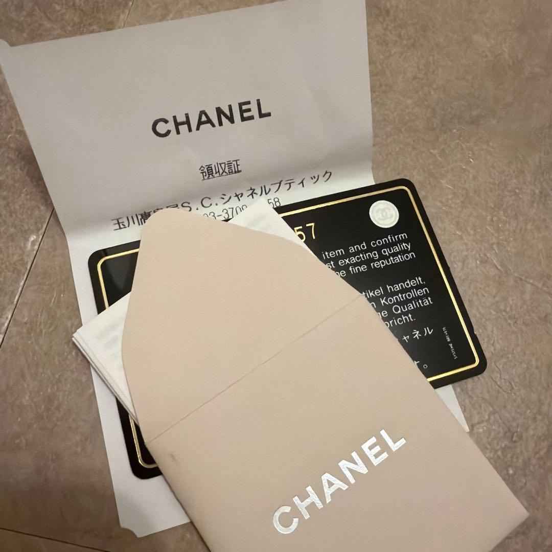 m♡様用 CHANEL★シャネル★パテント★三つ折り財布★コーラルピンク