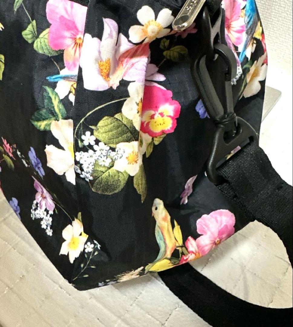 〇250990 LeSportsac chestyコラボ 花柄 ボストンバッグ