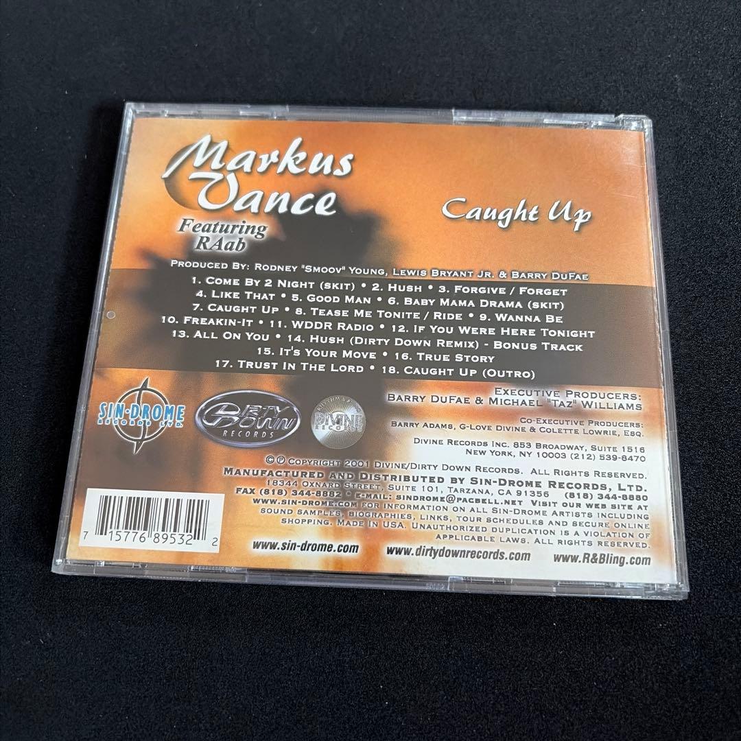 Markus Vance feat.RAab 「Caught Up」CD
