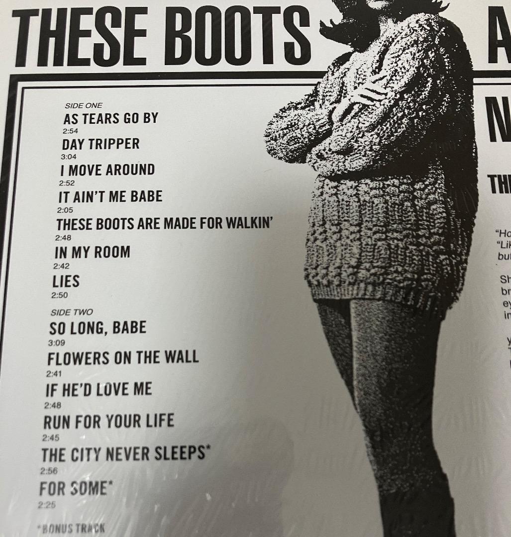 Nancy Sinatra / Boots カラー・ヴァイナル 新品