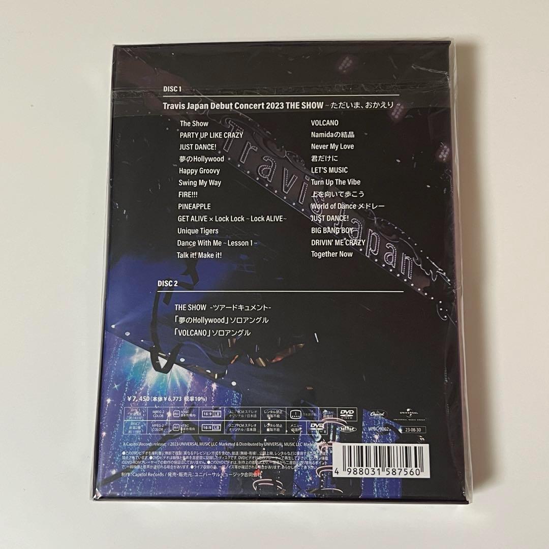 ただいま、おかえり Special盤 DVD Travis Japan