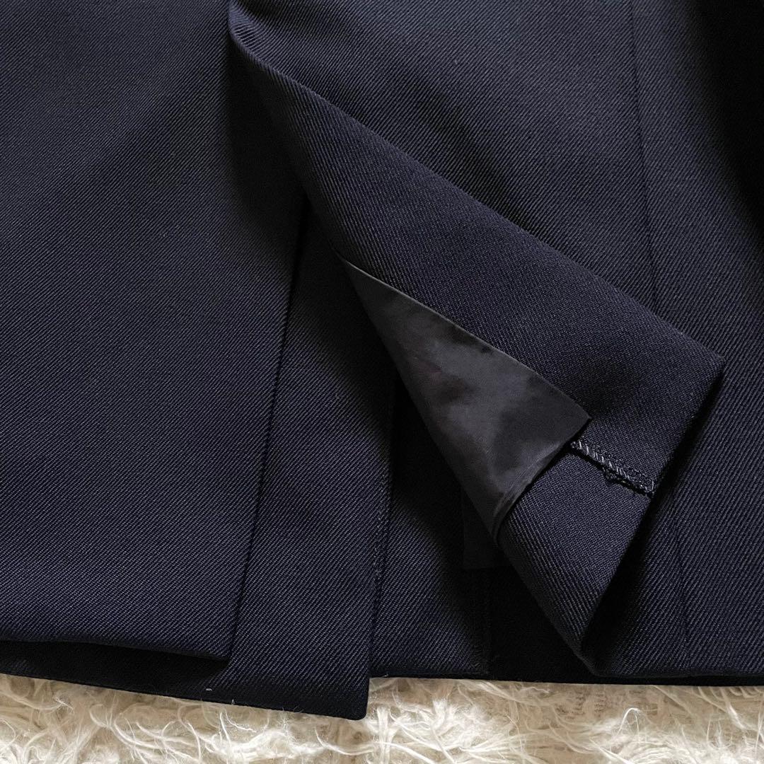 【美品】Demi-Luxe BEAMS ドライギャバジン6ボタンダブルジャケット