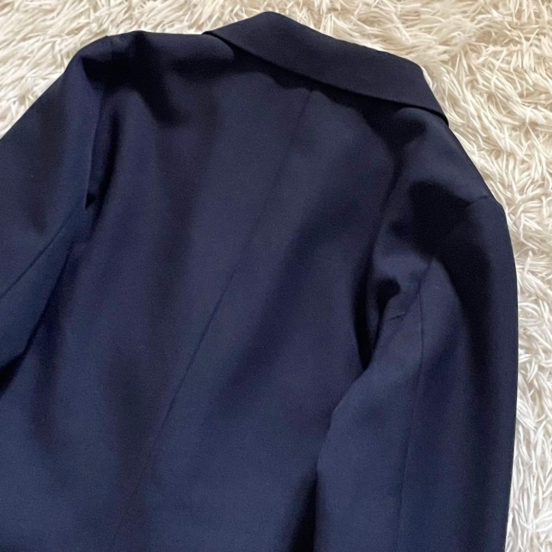 【美品】Demi-Luxe BEAMS ドライギャバジン6ボタンダブルジャケット