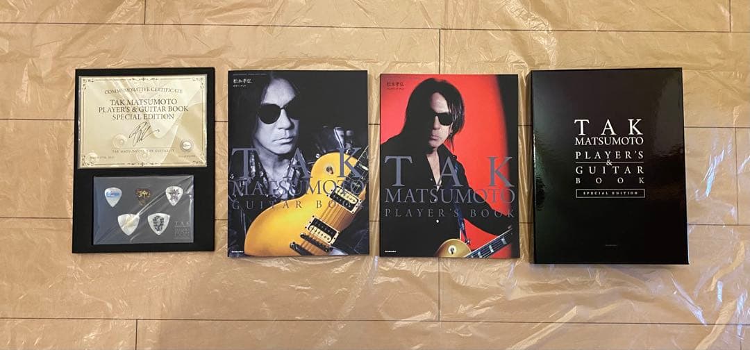 ミュージシャン B'z TAK MATSUMOTO PLAYER'S & GUITAR BOOK
