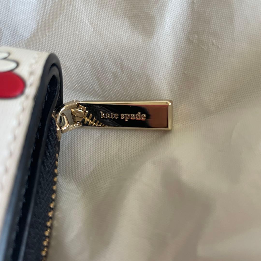 kate spade new york ミニーちゃん　折り財布