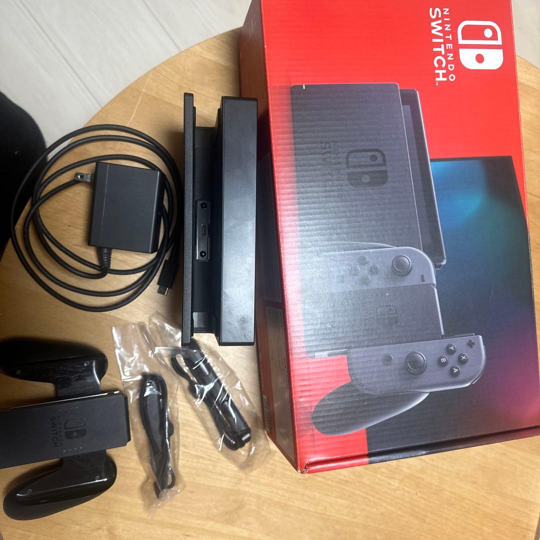 Nintendo Switch 本体 カバー保護フィルム付き