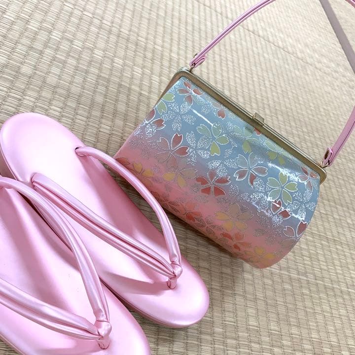 正絹 成人式 振袖セット(赤に桜セット)