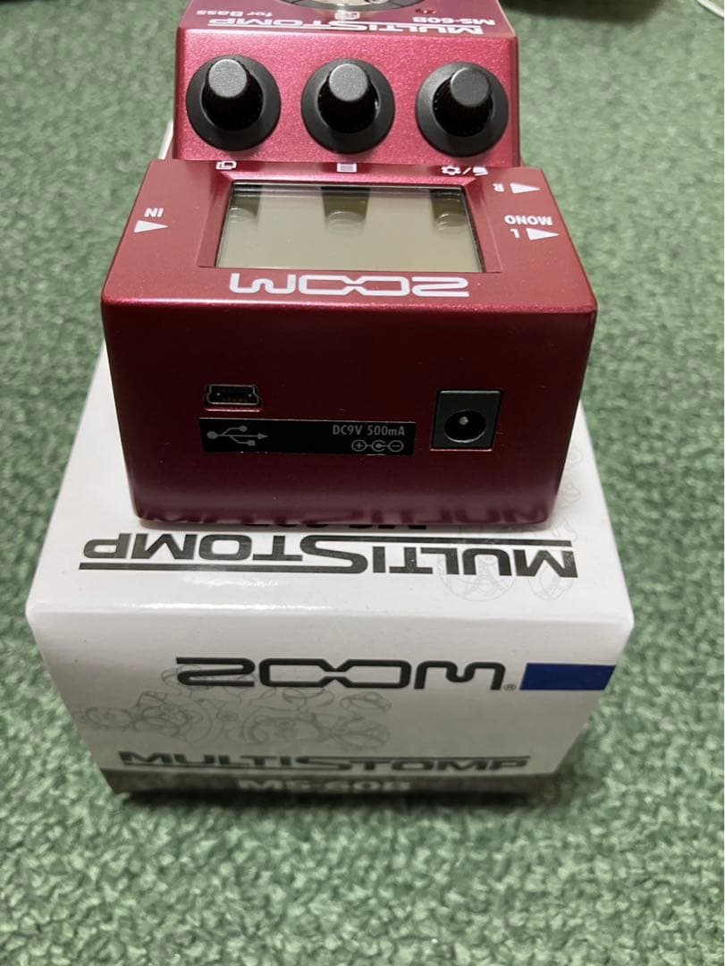 ZOOM MULTI STOMP MS-60B ベース マルチ エフェクター