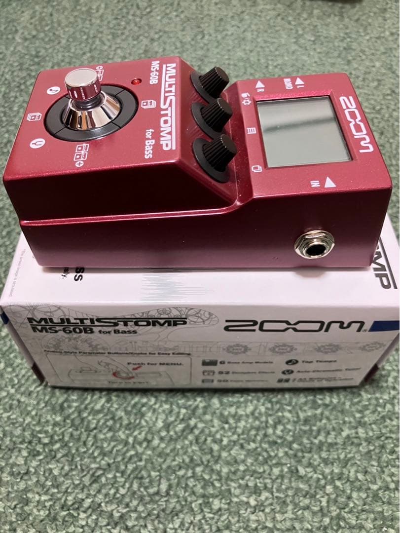 ZOOM MULTI STOMP MS-60B ベース マルチ エフェクター