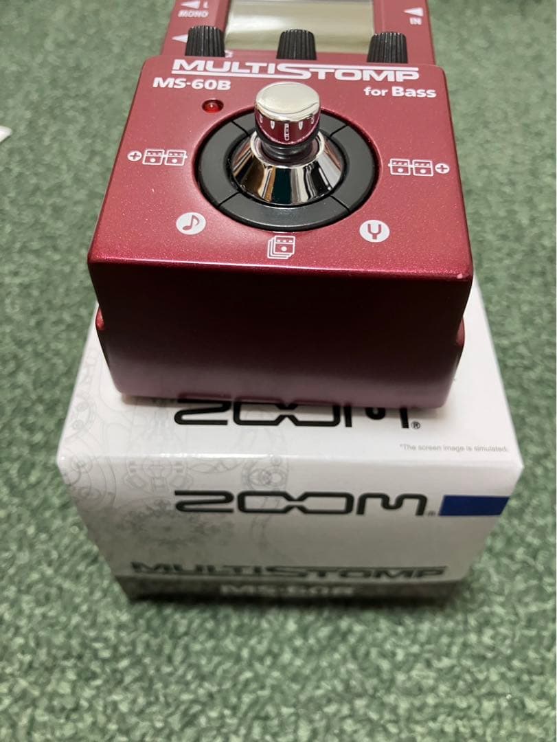 ZOOM MULTI STOMP MS-60B ベース マルチ エフェクター