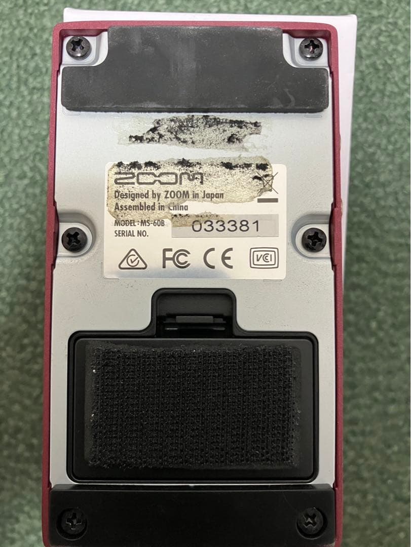 ZOOM MULTI STOMP MS-60B ベース マルチ エフェクター