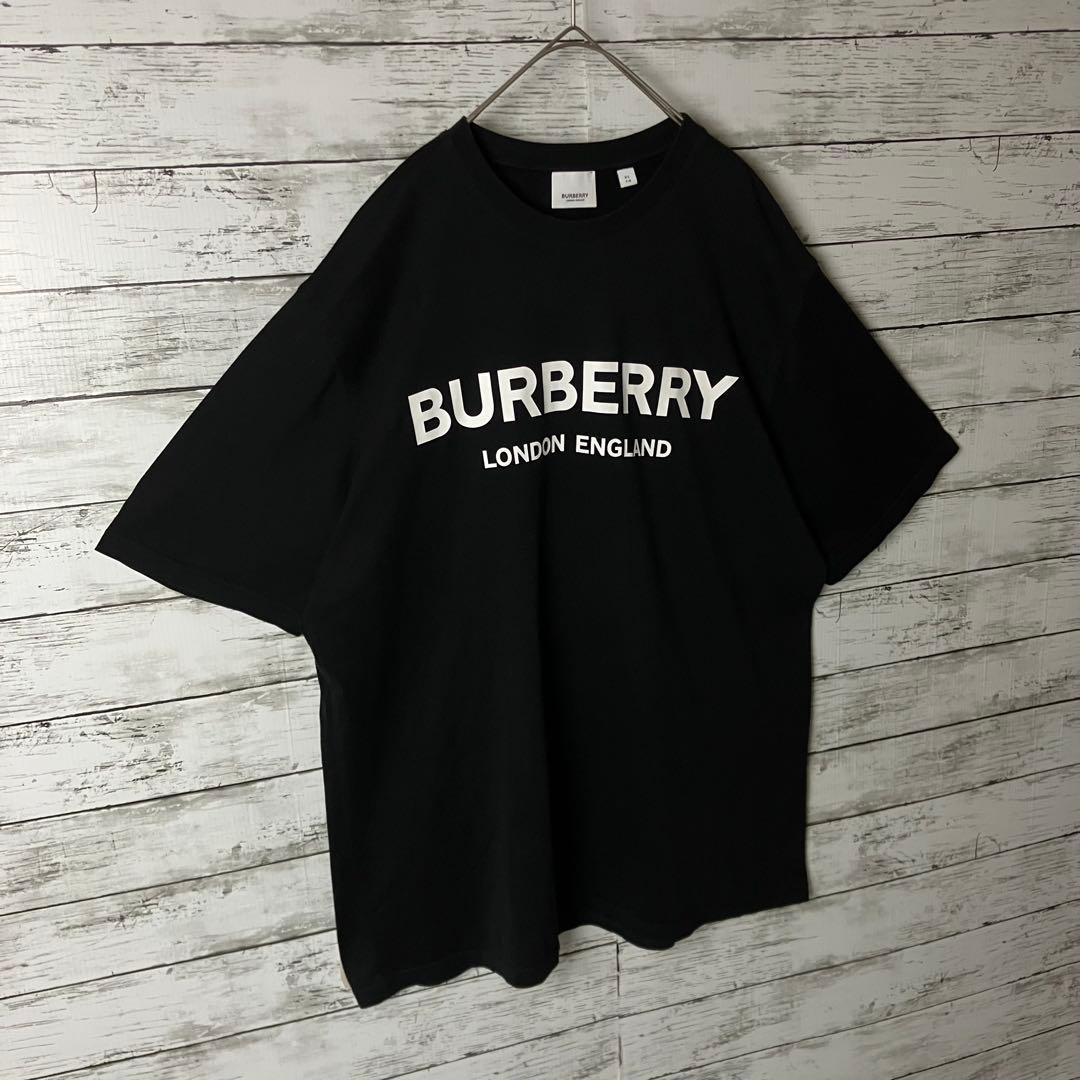 ぽけもんますたー バーバリーロンドン センターロゴプリント Tシャツ