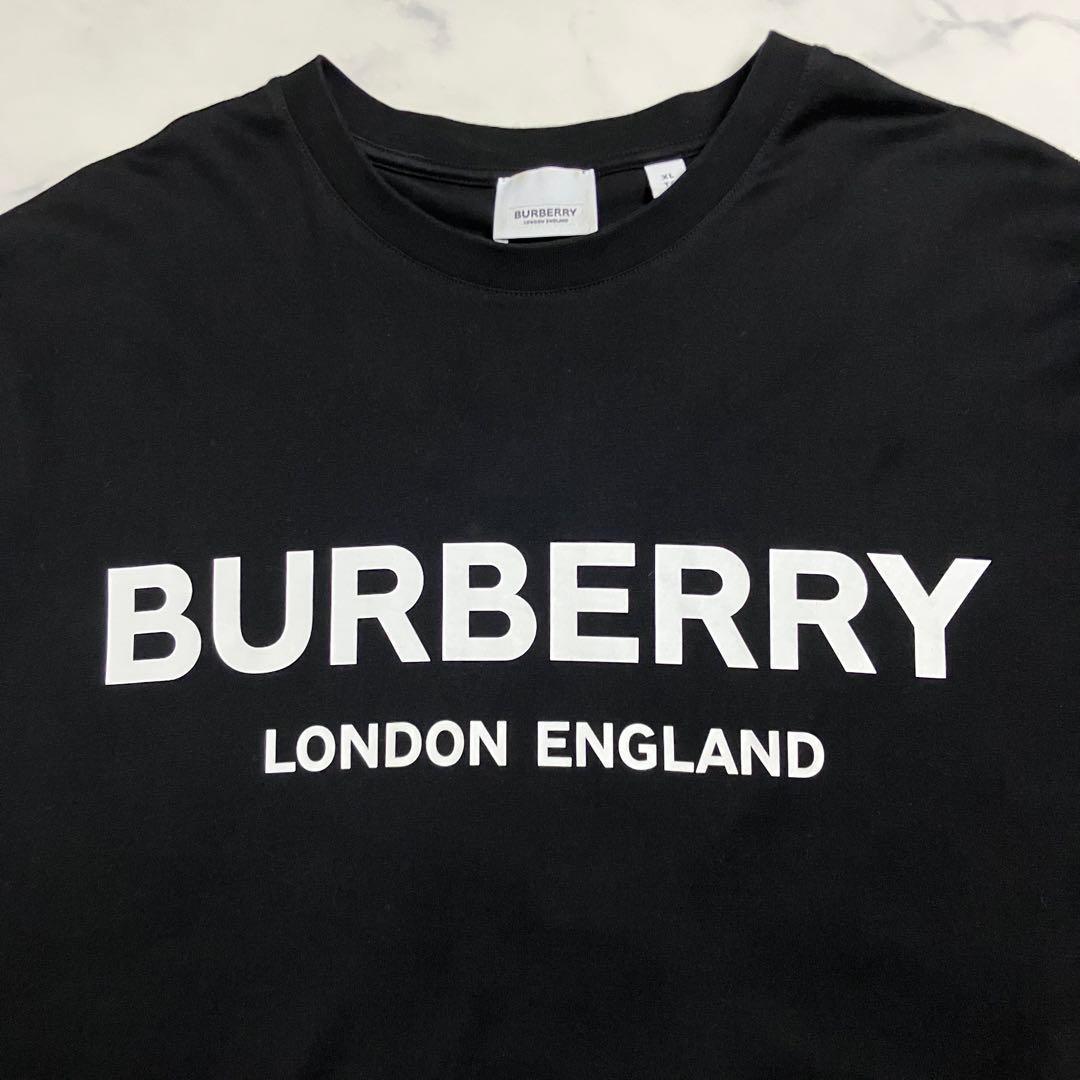 ぽけもんますたー バーバリーロンドン センターロゴプリント Tシャツ