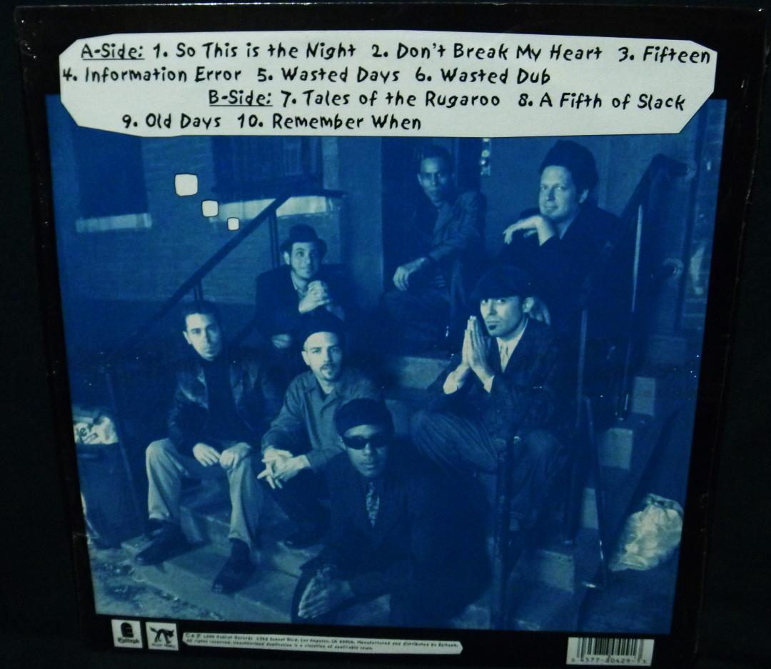 未使用 The Slackers - Wasted Days / オリジナル盤