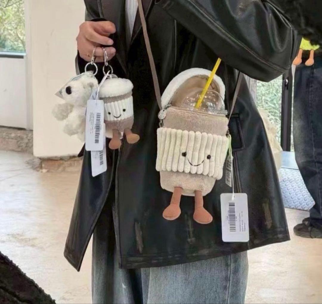 ジェリーキャット COFFEE TO GO BAG ぬいぐるみ