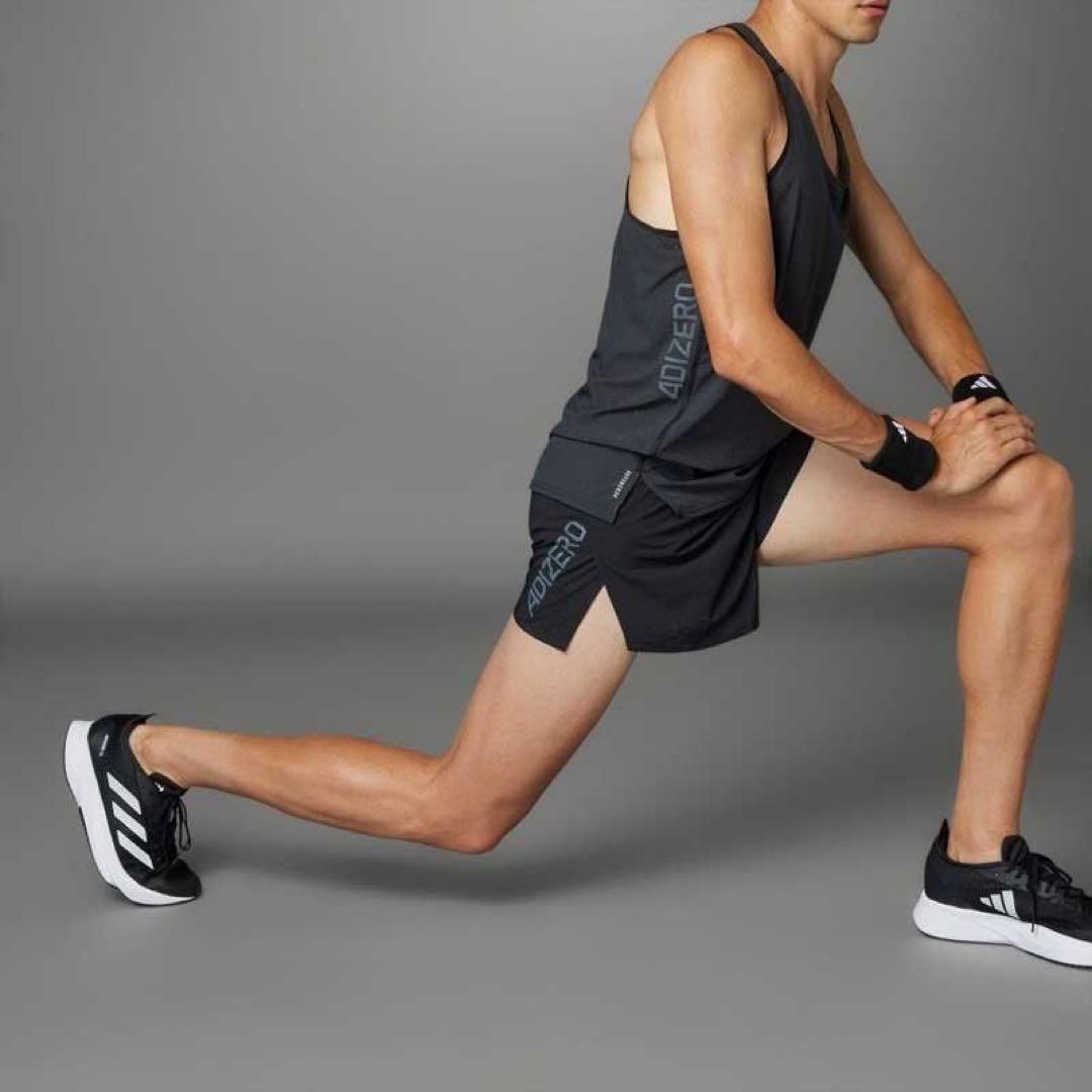 新品 アディダス　メンズ　アディゼロ　adizero ランニング　シングレット