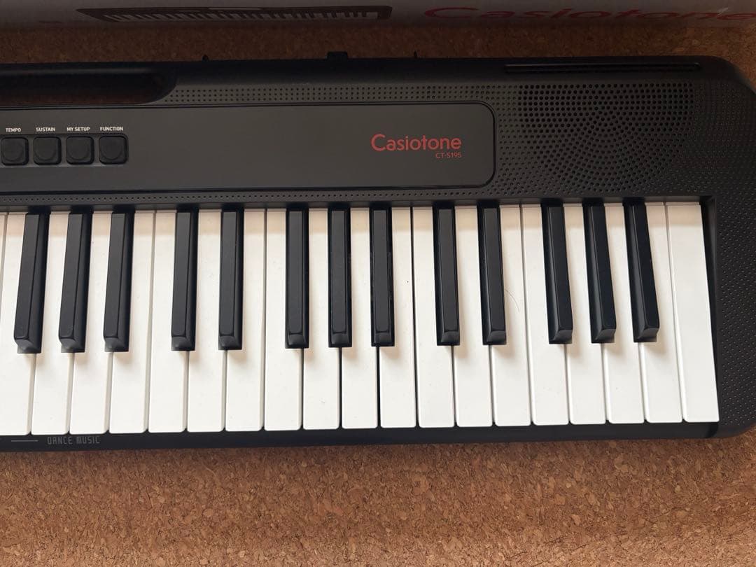 【美品】CASIO CT-S195 電子キーボード 61鍵