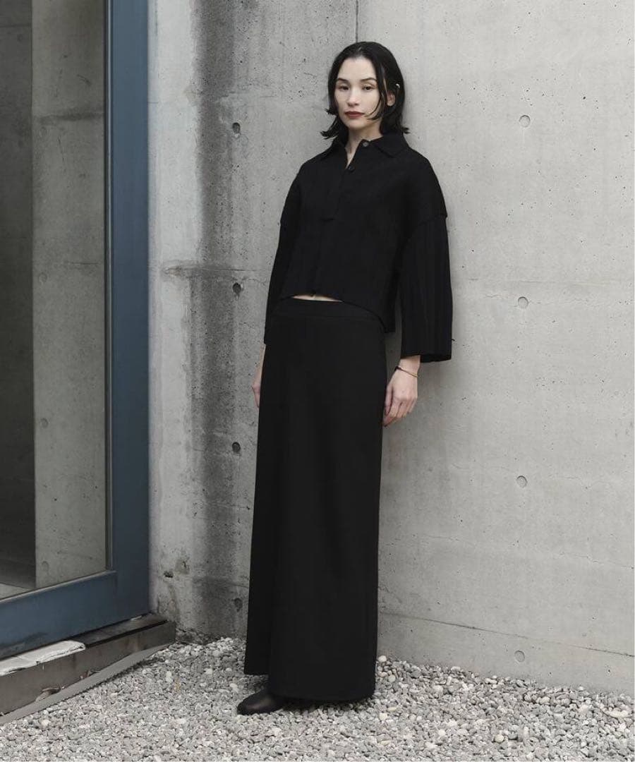 NOBLE ELENI 四子撚りウールバイアススカート
