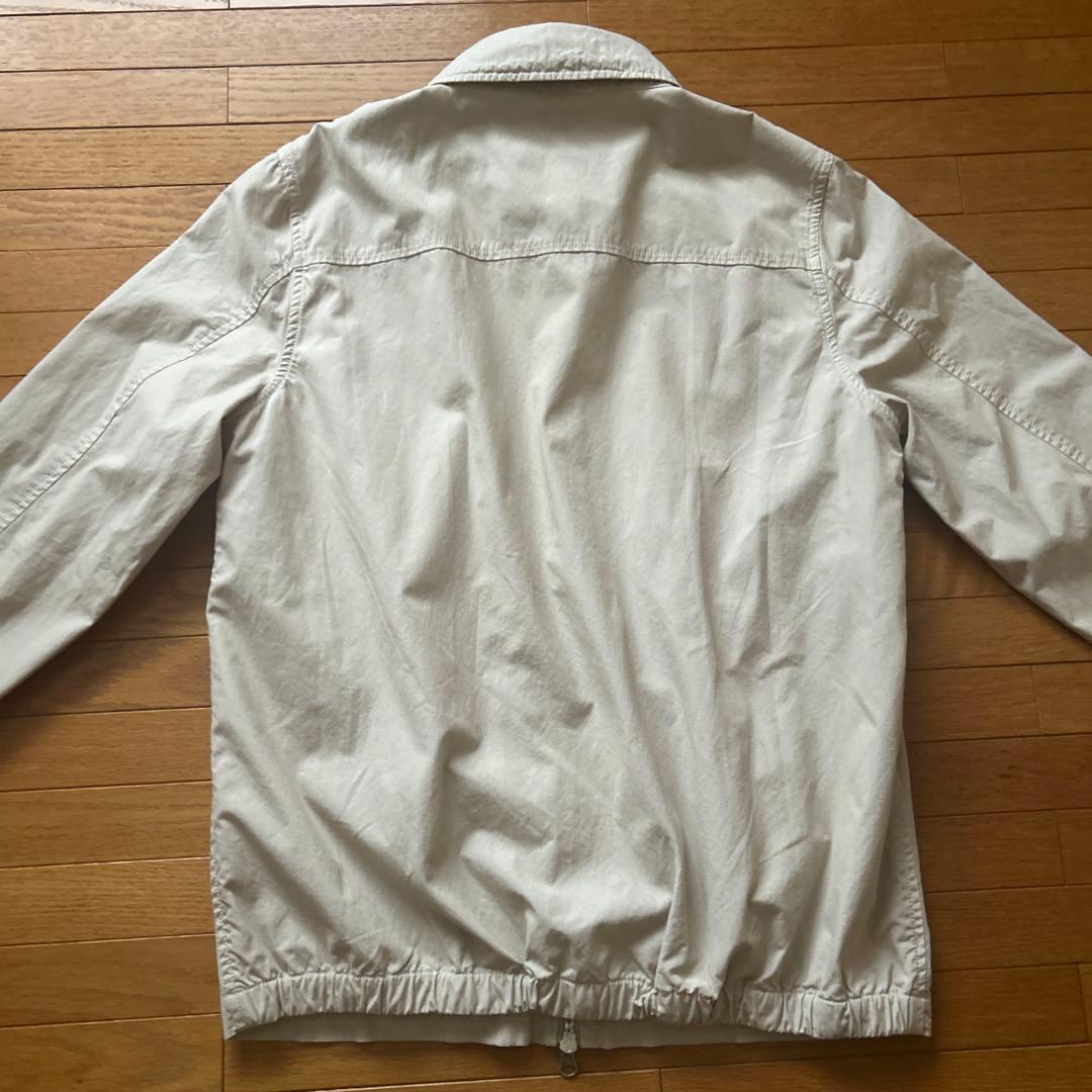 【マリマリ3】　Barbour ベージュ ジップアップジャケットブルゾンM