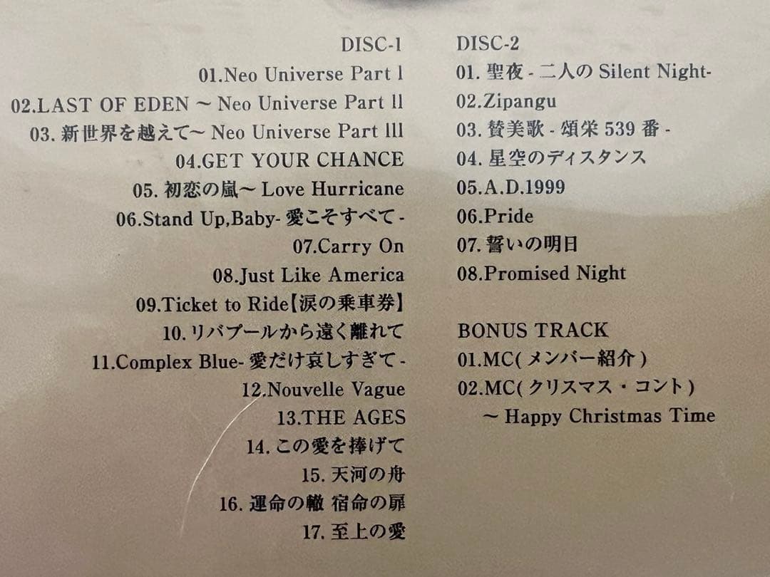 DVD THE ALFEE NEO UNIVERSE Ⅱ 2010年日本武道館