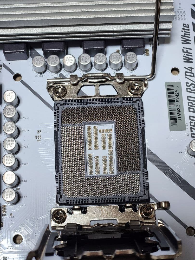 ASRock B760 PRO RS/D4 WiFi White マザーボード