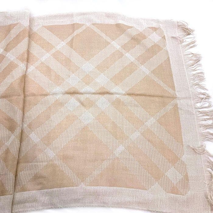すずりん様★バーバリー BURBERRY ストール チェック ウール 大判