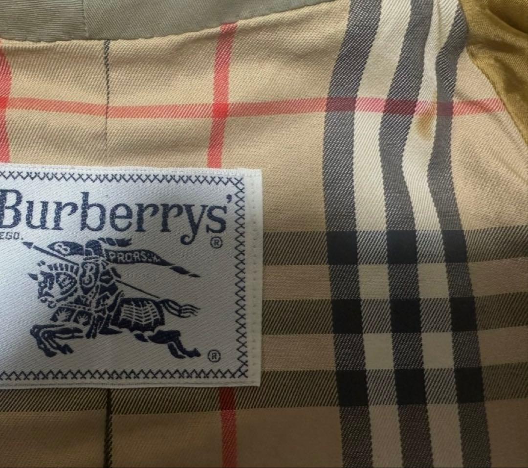 BURBERRY バーバリーズ　トレンチコート　ノバチェック　白タグ