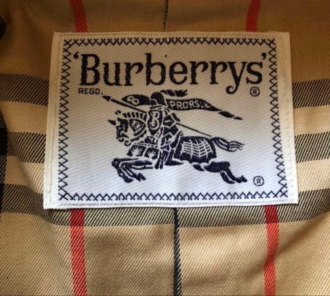 BURBERRY バーバリーズ　トレンチコート　ノバチェック　白タグ