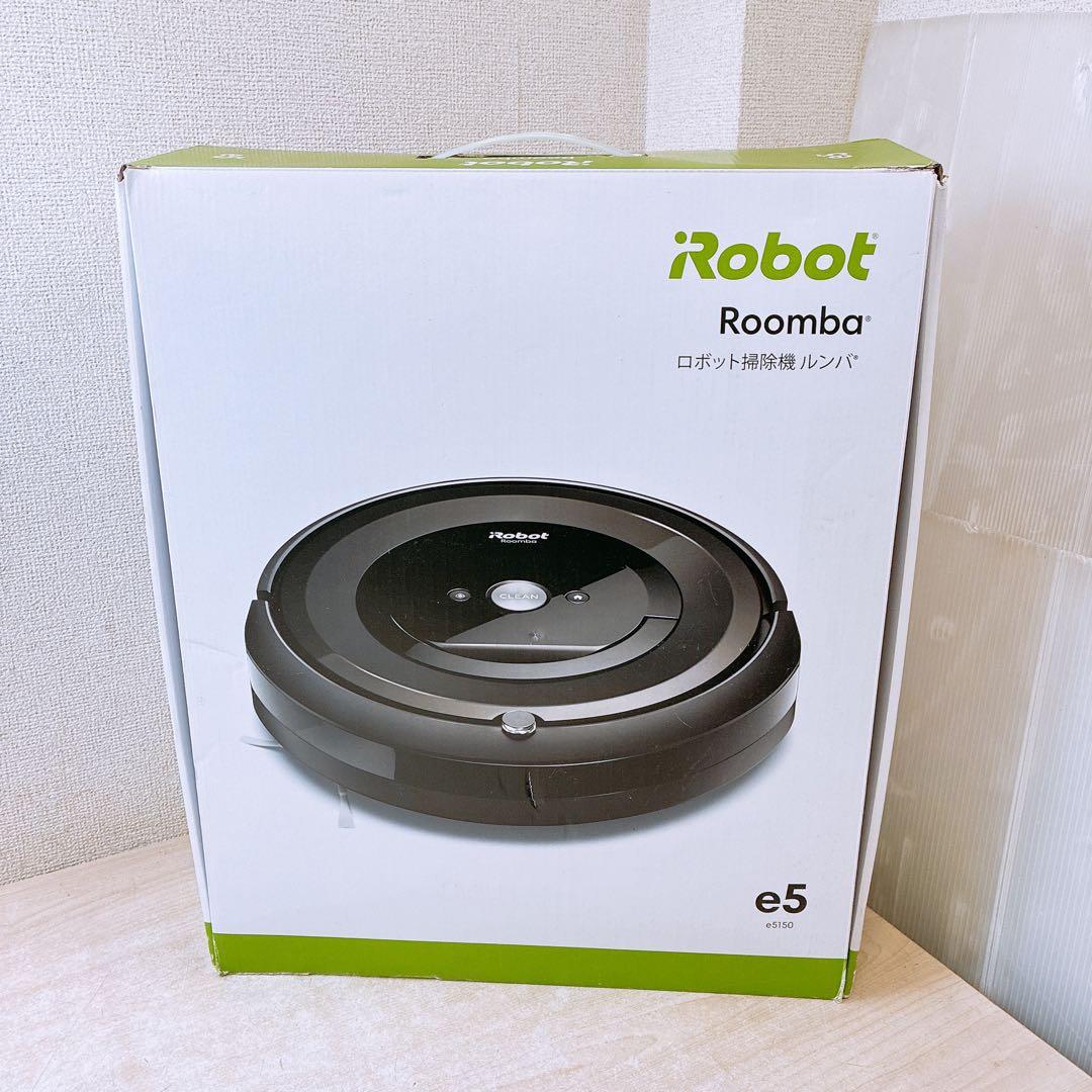 通電OK ルンバ e5 iRobot ロボット掃除機 付属品あり 箱入 中古品