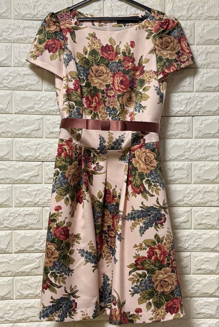 「ティファニー」エムズグレーシー♡花柄ワンピース　40