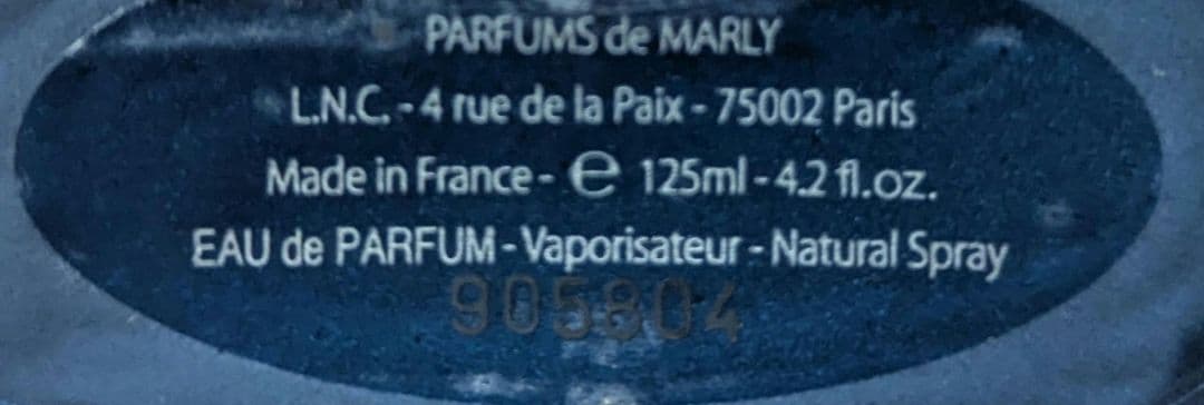 【高残量】パルファムドゥマルリー レイトン 125ml（総重量453g）