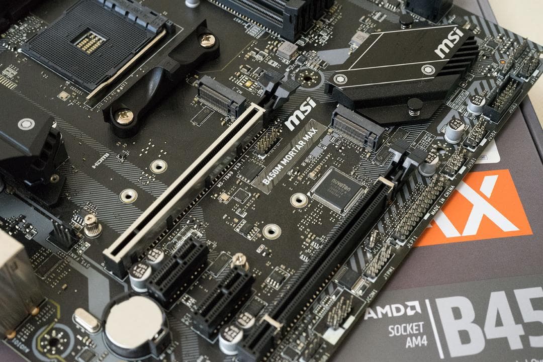 MSI B450M MORTAR MAX / 中古