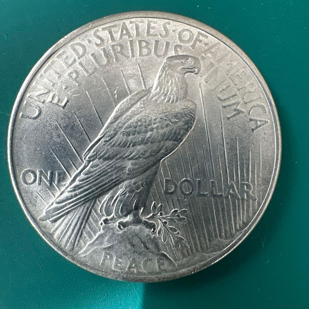 1922 年 ピースダラー銀貨　美品