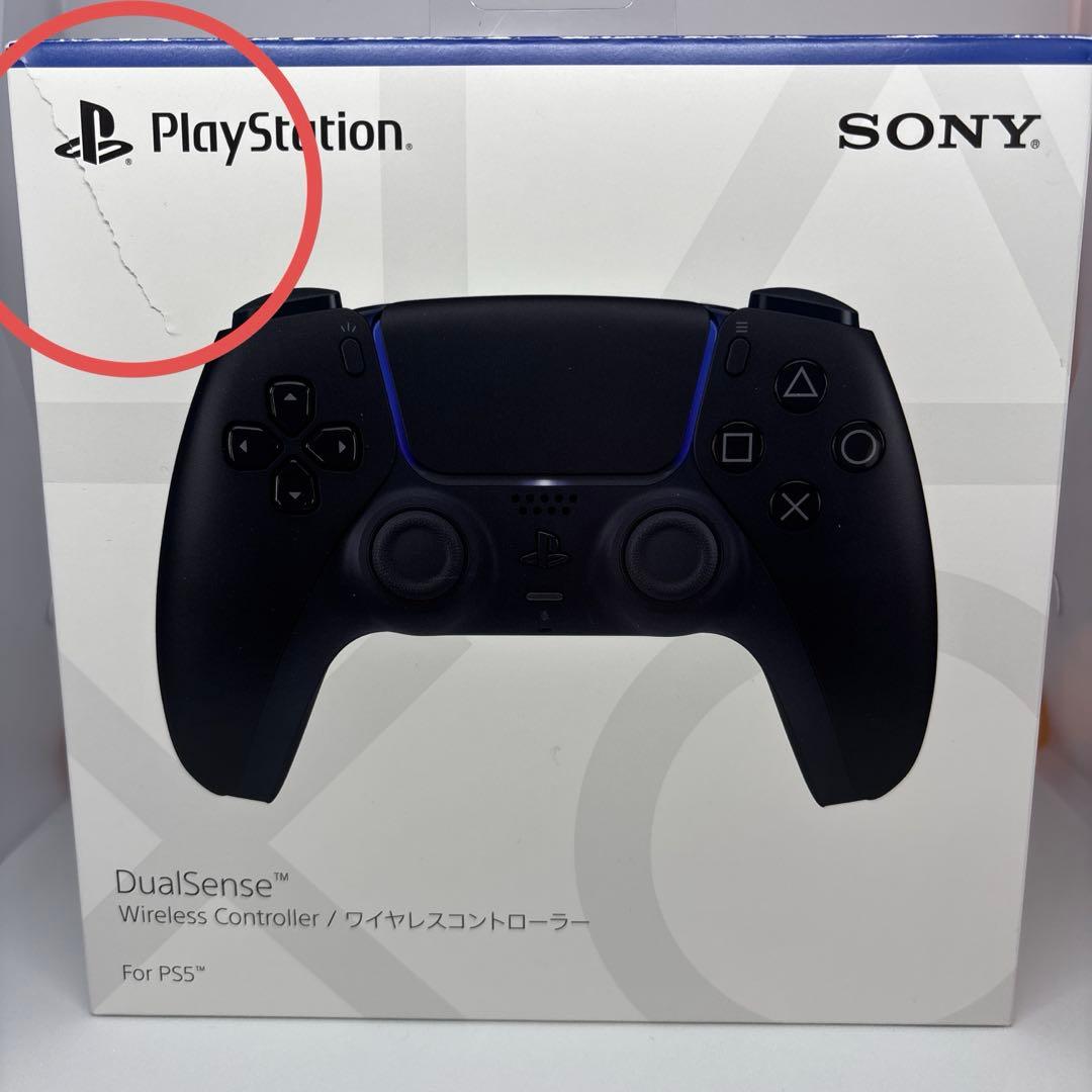 PS5 DualSense ミッドナイトブラック　純正コントローラー