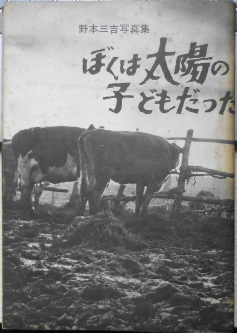 野本三吉写真集 ぼくは太陽の子どもだった　1969年初版　青年社　a