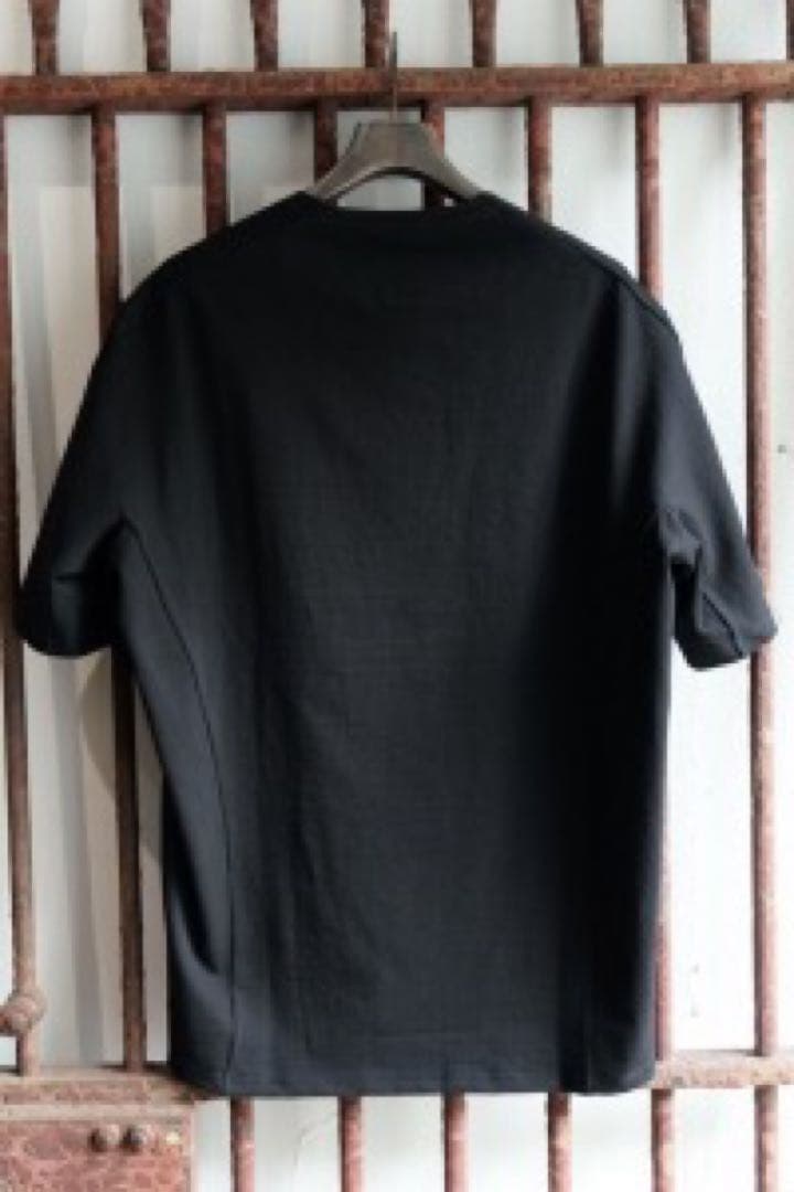 DEVOA Short Sleeve Pigment Dye Jersey黒2