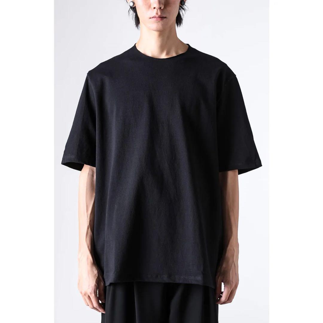 DEVOA Short Sleeve Pigment Dye Jersey黒2