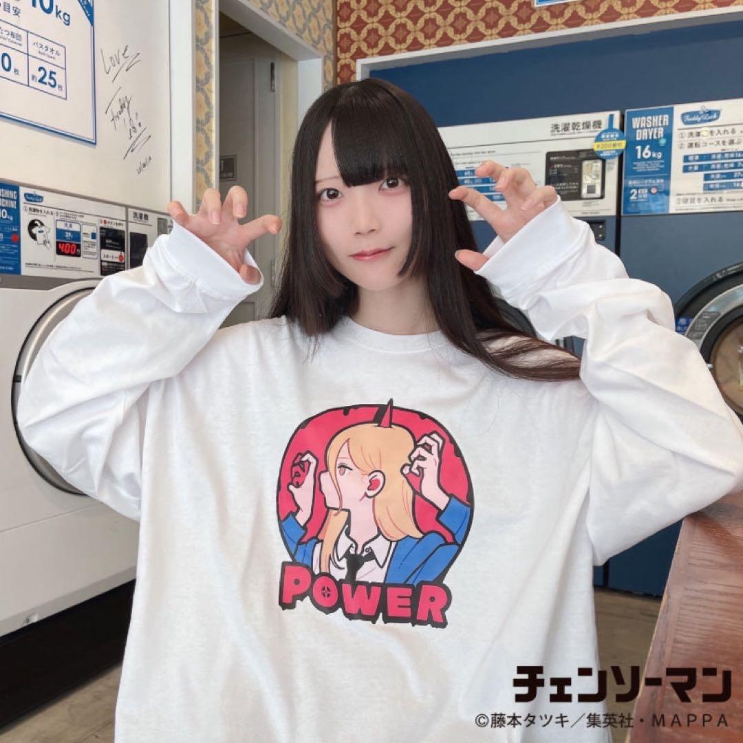 美好よしみ チェンソーマン Tシャツ パワーちゃん XL