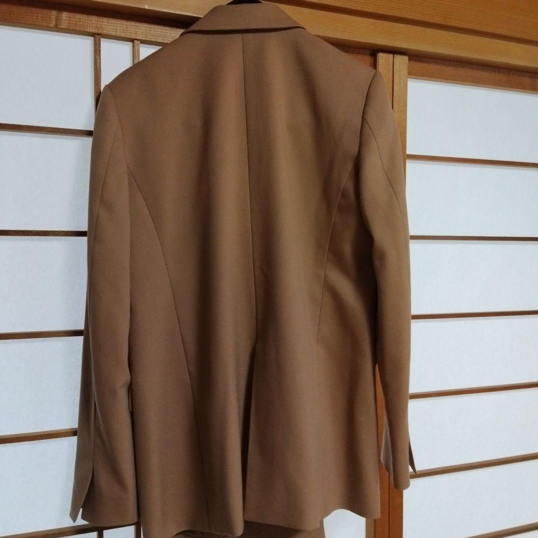 【美品】ESTNATION コットンダブルブレストパールボタンジャケット