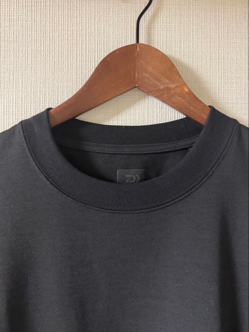 DAIWA PIER39 TECH DRAWSTRING Tシャツ ブラック