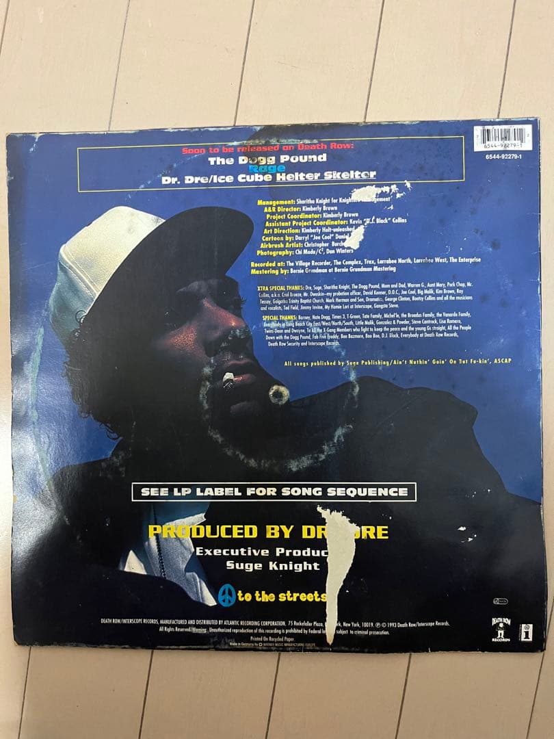 Snoop Doggy Dogg Doggystyle レコード LP