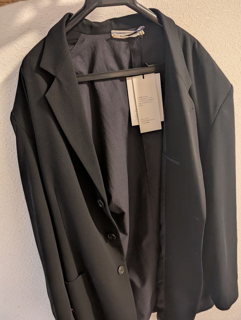 今週値下げcristaseya OVERSIZED LONG BLAZER黒