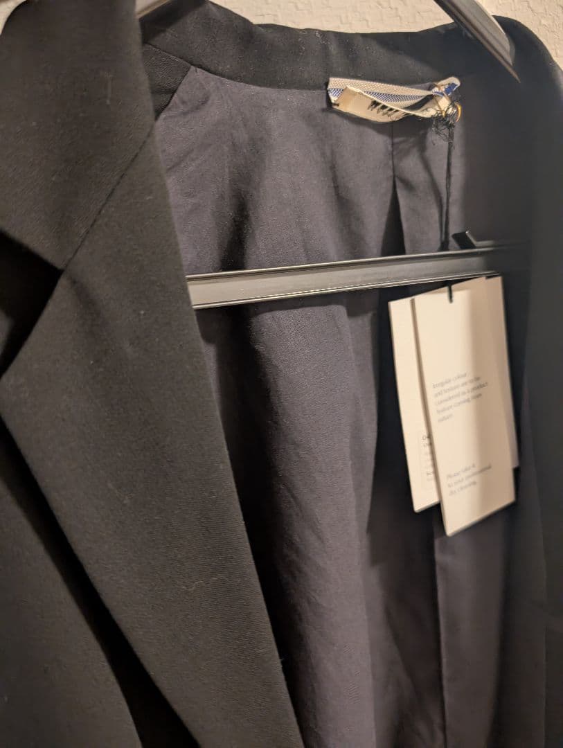 今週値下げcristaseya OVERSIZED LONG BLAZER黒