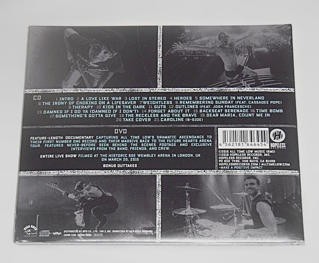 未開封品！CD+DVD　オール・タイム・ロウ「ストレート・トゥ・DVD II」