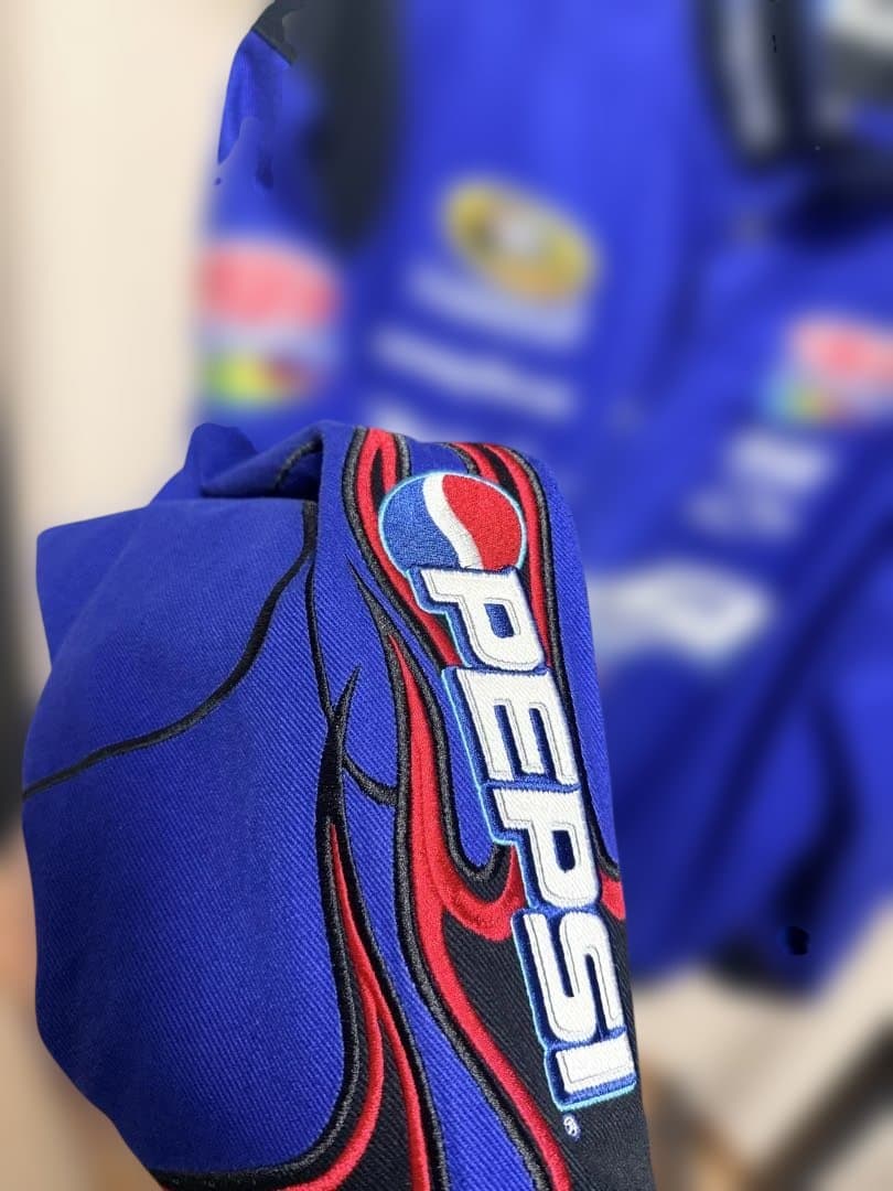 正規品nascar JHデザイン レーシングジャケットペプシジェフゴードンモデル